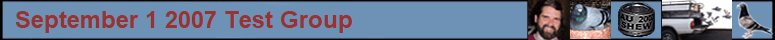 September 1 2007 Test Group